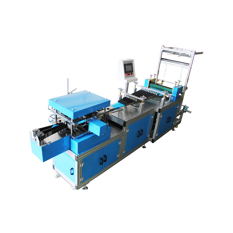 Plastic at non-woven cap machine