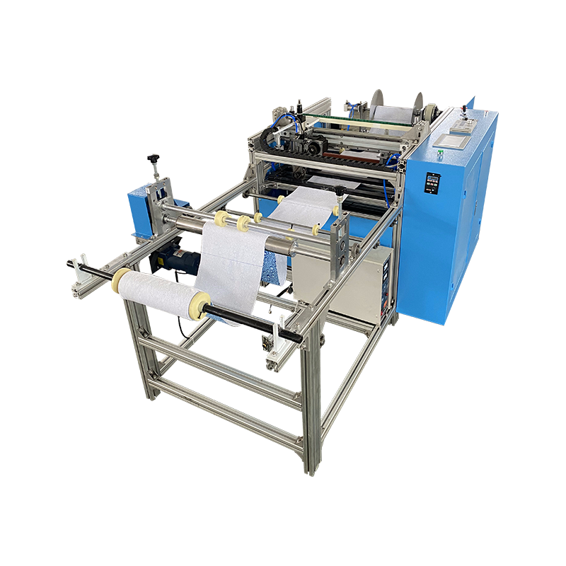 Ultrasonic towel tearing machine